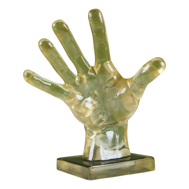 Dorothy Thorpe Style Resin Hand Sculpture For Sale