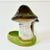 1980s Vintage Boho Chic Arts & Crafts Ceramic Mushroom Candle Votive Holder. For Sale - Image 9 of 16