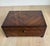 English Theodore Alexander Diamond-Matched Walnut Veneer and Solid Walnut Jewelry Box, Valet Box or Document Chest With Keys For Sale - Image 3 of 12