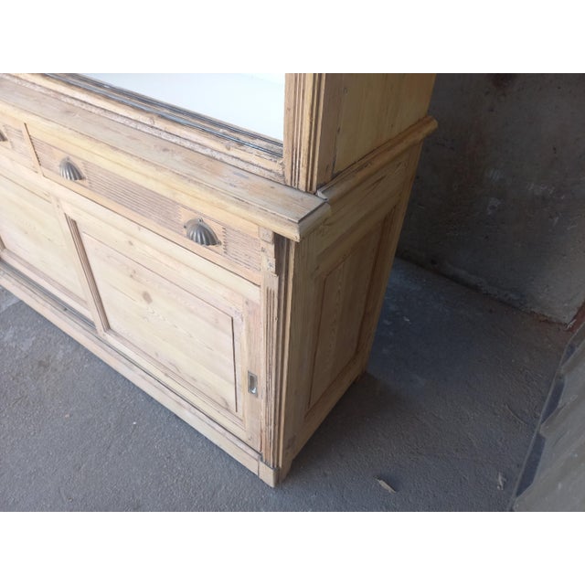 Large Fir Bookcase, 1890s For Sale - Image 5 of 18