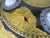 Indian Ceremonial Rajput Dhal Shield Intricate Gold Painted Hunting Scenes For Sale - Image 11 of 18