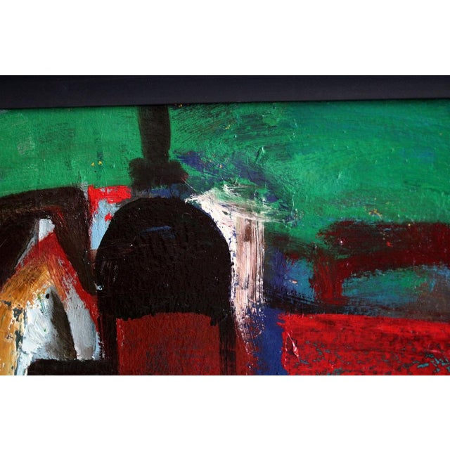 Aleksandr Rodin, By the River, Oil on Cardboard, 1970s For Sale - Image 7 of 11