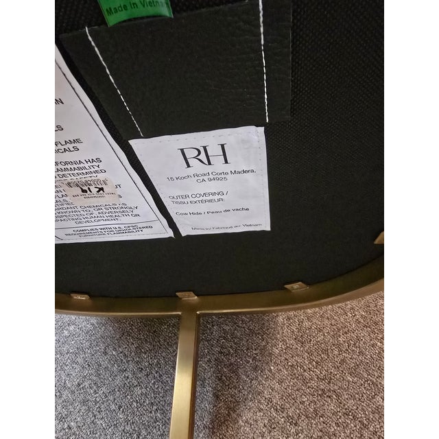 Modern Restoration Hardware Dining Chairs For Sale - Image 3 of 7