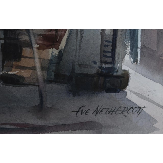 Eve Nethercott's street view of a Chinatown neighborhood in a large city is full of character and culture. Chinatown...