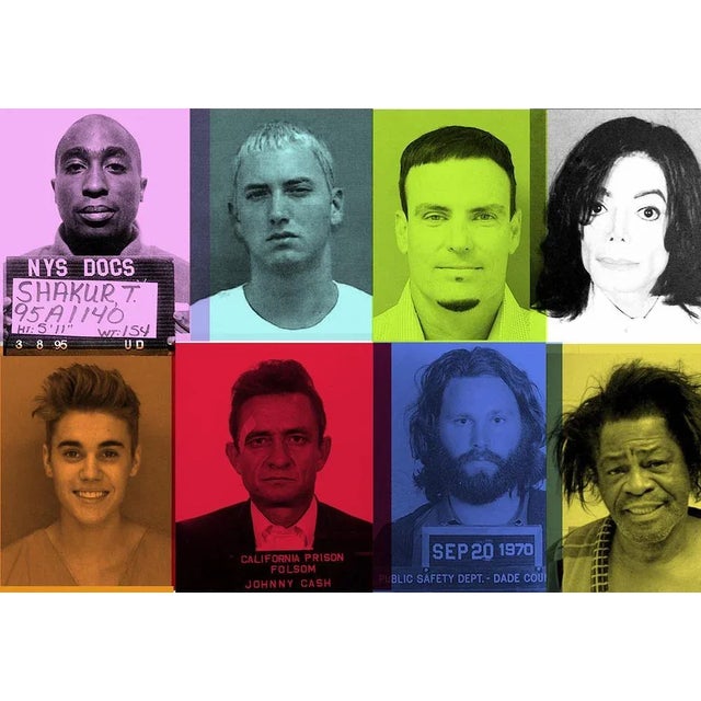 Fun loving criminals iii by b a t i k signed limited edition pop art print paper size oversize 40 x 30" inches / 101 x 76...