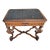 Antique Figural Carved Marble Top Side Table C. 1930's For Sale