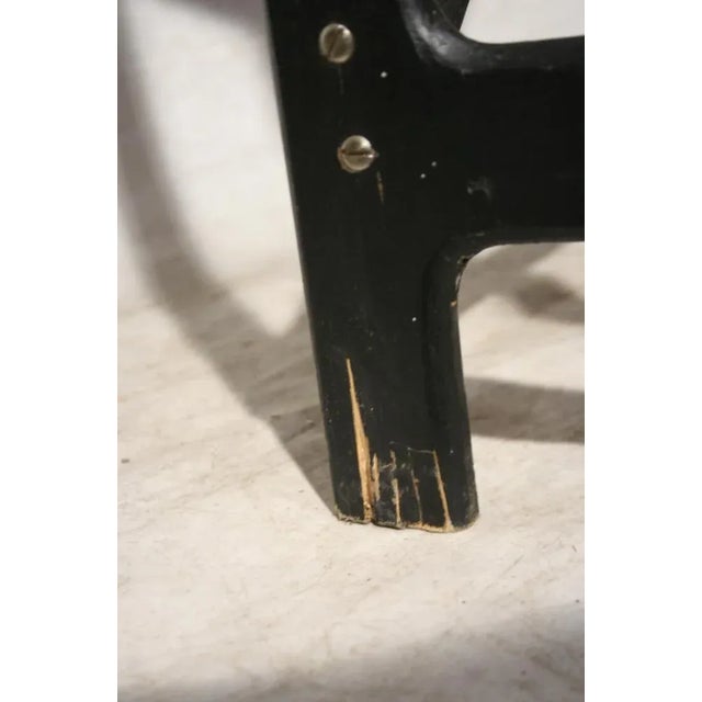 Black Freestanding Bookcase, 1950s For Sale - Image 8 of 13