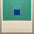 Josef Albers Vintage 1971 Limited Edition Hand Signed " P-Blue " Framed Mid Century Modernist Exhibition Silkscreen Print For Sale - Image 17 of 18