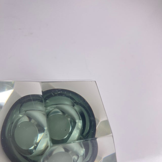 Sommerso Ashtray in Murano Glass, Italy, 1970 For Sale - Image 11 of 12