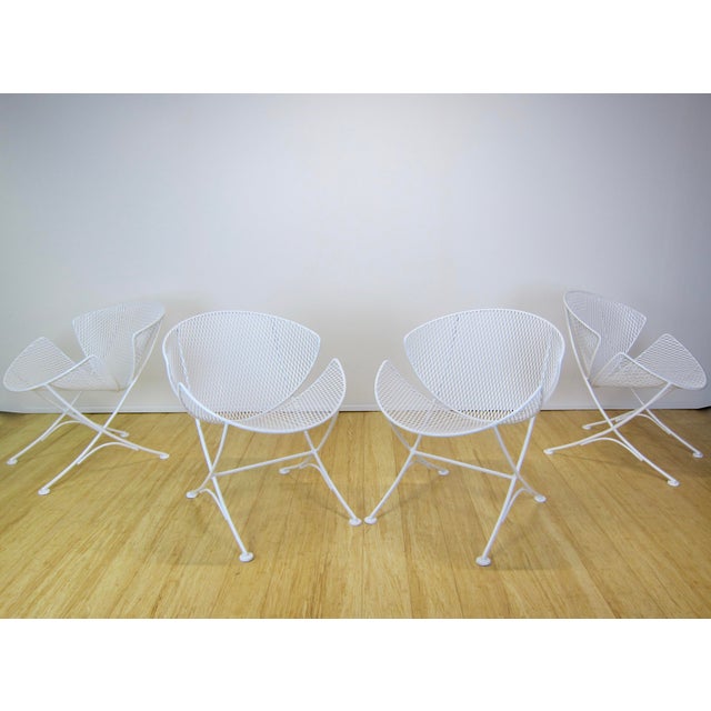 1950s Vintage Maurizio Tempestini For Salterini Clam Shell Patio Chairs Set Of 4 Chairish