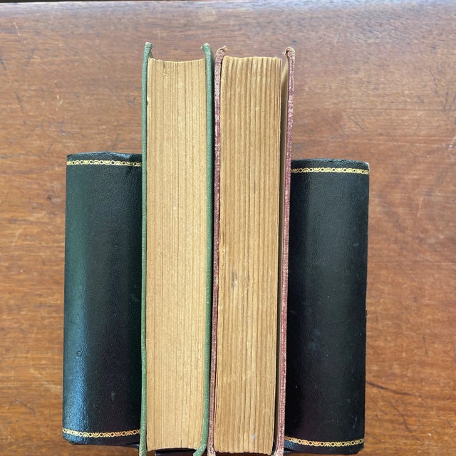 Vintage Football Books - Set of 2 - 1900's Decorative Sports Theme For Sale - Image 4 of 9
