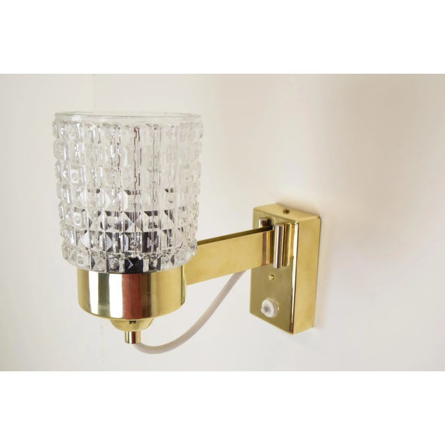 1960s Mid-Century Wall Lamp from Lidokov, 1960s For Sale - Image 5 of 15