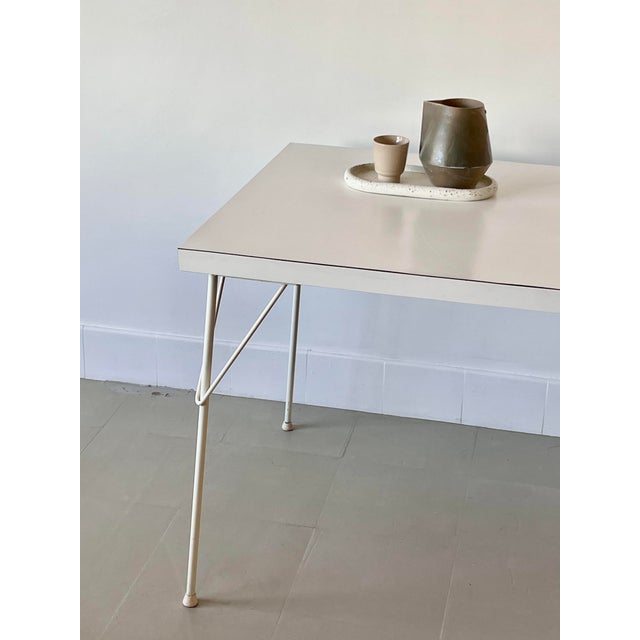 Metal Model 530 Table by Wim Rietveld for Gispen, the Netherlands, 1950s For Sale - Image 7 of 18