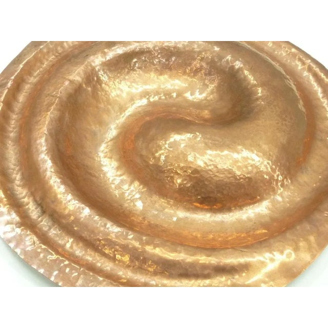 Beautiful copper bowl from the Rudolf Steiner school. Manufactured in the 1930s. Handmade. The bowl comes from a very old...