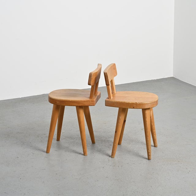 Chairs by Christian Durupt for Meribel, 1960s, Set of 2 For Sale - Image 10 of 13