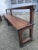 Antique Oak Church Pew For Sale - Image 3 of 18