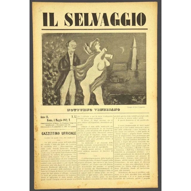 Unknown - the Wild # 1 - Art Magazine with Original Woodcuts - 1932 For Sale - Image 3 of 3