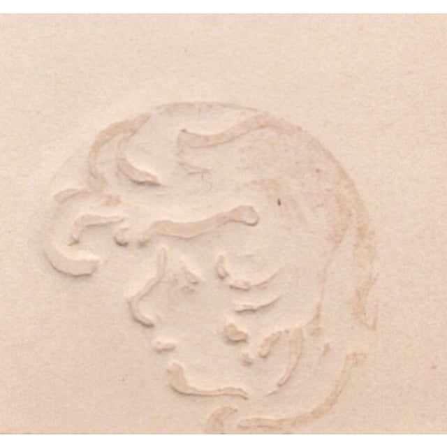 Late 19th Century Angelo Jank, La Femme au Parroquet, 1898, Original Lithograph For Sale - Image 5 of 10