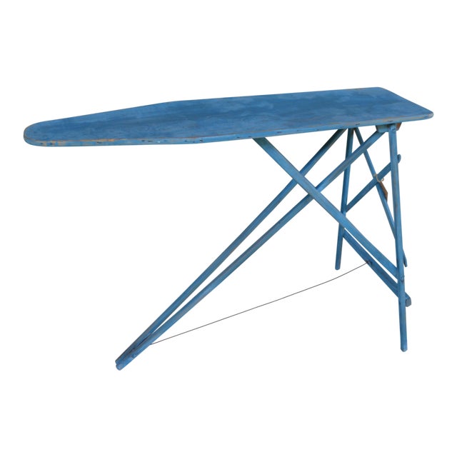Antique Painted Ironing Board Table Chairish