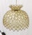 Vintage Pearlescent Pendant Chandelier For Sale In Raleigh - Image 6 of 13