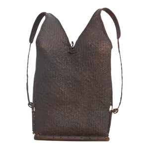 Dark Brown Antique Naga Backpack