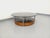Vintage Italian Round Coffee Table in Teak, Chrome Metal and Smoked Glass, 1960s For Sale - Image 4 of 18