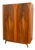 Mid-Century Walnut Wardrobe by Bohumil Landsman for Jitona Soběslav, Czechoslovakia, 1960s For Sale
