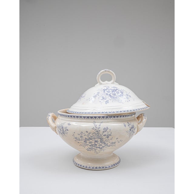 20th Century Dutch Special Edition Porcelain Tureen With Lid For Sale - Image 17 of 18