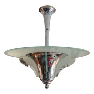 Vintage Art Deco Ceiling Lamp, 1920s For Sale