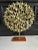 Very large vintage brutalist sun sculpture in the manner of Marc Weinstein. Very dramatic, measuring 24.75”w x 5.5”d x...