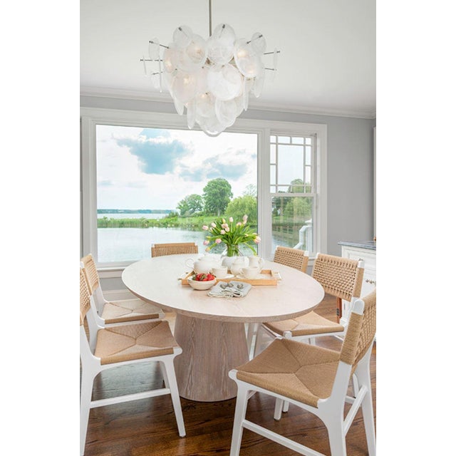 2020s Jefferson Ceruse Oak Oval Dining Table For Sale - Image 5 of 7