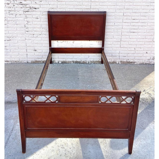 Twin Size Sleigh Bed Frame Chairish