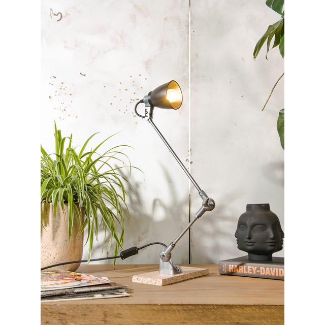 Two-Arm Articulated Sewing Machine Lamp from Pfaff, Germany, 1950s For Sale - Image 13 of 16