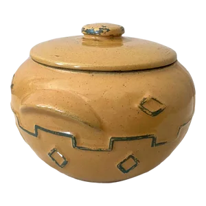 1940s Western Stoneware Bean Pot