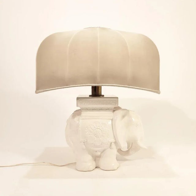 Vintage Spanish Ceramic Table Lamp, 1970s For Sale - Image 13 of 13