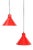 Danish Pendant Lights by Nordisk Solar Compagni, 1970s, Set of 2 For Sale