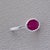Metal Natural Ruby Ring 6.5 14k White Gold 2.38 TCW Certified For Sale - Image 7 of 16