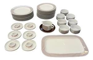 German Porcelain Studio Line Joy One Service from Rosenthal, 1970s, Set of 35