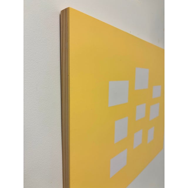 2020s Contemporary Abstract Acrylic on Birch Panel "Sun Spot" by Tom McGlynn For Sale - Image 5 of 6