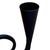 Black Vintage German Wrought Iron Two-Arm Wall Candle Sconce For Sale - Image 8 of 14