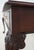 Thomasville Mahogany Ball & Claw Console Table For Sale - Image 14 of 18