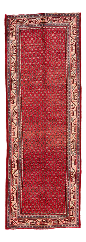 Vintage Heriz Handmade Wool Rug