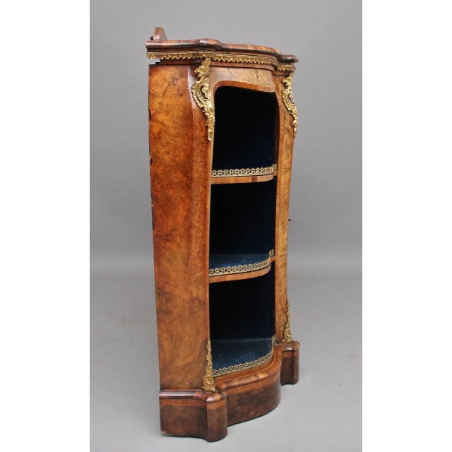 19th Century Burl Walnut Credenza For Sale - Image 17 of 18