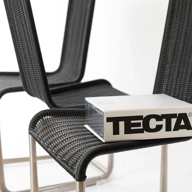 Mid-Century Modern Vintage B20 Collar Chairs by Tecta, 1990s, Set of 6 For Sale - Image 3 of 11