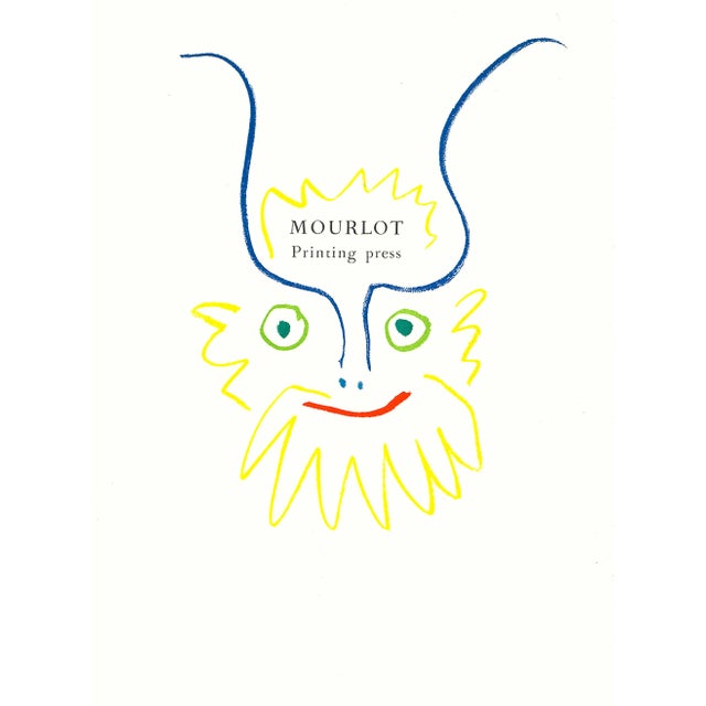 1960s Original 1964 Lithograph "Mexique" by Bernard Cathelin For Sale - Image 5 of 8