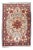 Persian Bidjar Vintage Small Rug in Ivory Background and Classic Design For Sale