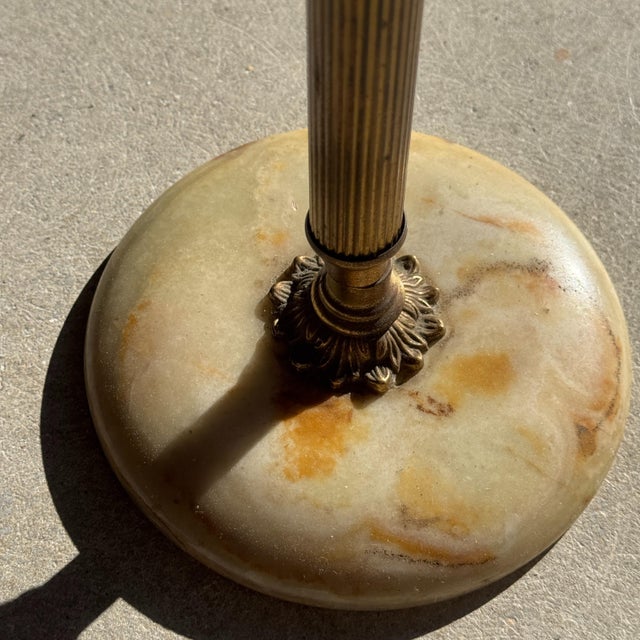 1980s Ashtray on Marble and Brass Feet, 1980s For Sale - Image 5 of 7