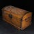 Wood Large Hand-Carved Wooden Treasure Chest With Brass Hardware & Dragon Motif For Sale - Image 7 of 9