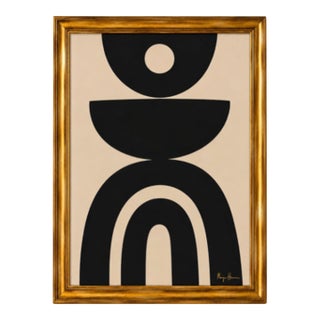 Balance in Form. Painting Framed by Bryan Boomershine For Sale