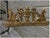 Metal Vintage French Provincial Style Brass Fireplace Screen Bird Design 39" W X 29" H For Sale - Image 7 of 7